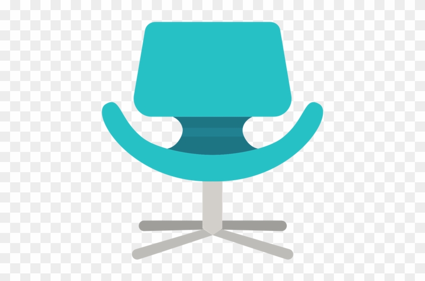 Little Tulip Chair Icon Transparent Png - Silla Grande Y Pequeña Animado #514389