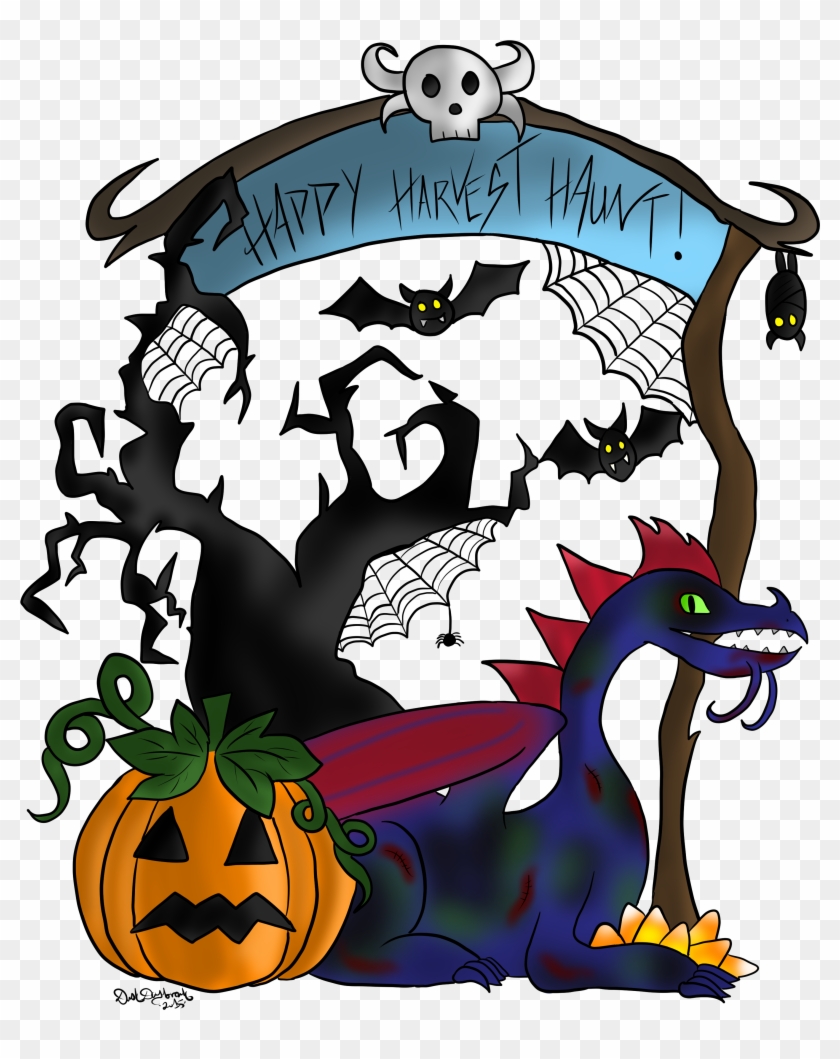 Halloween Dragon Requests - Jack-o'-lantern #514415