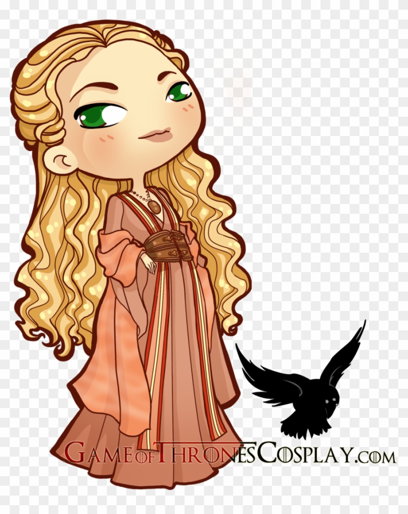 Books - Game Of Thrones Cersei Chibi #514419