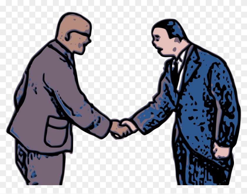 Do You Want To Keep On Improving Your English Speaking - Shaking Hands Clip Art #514499