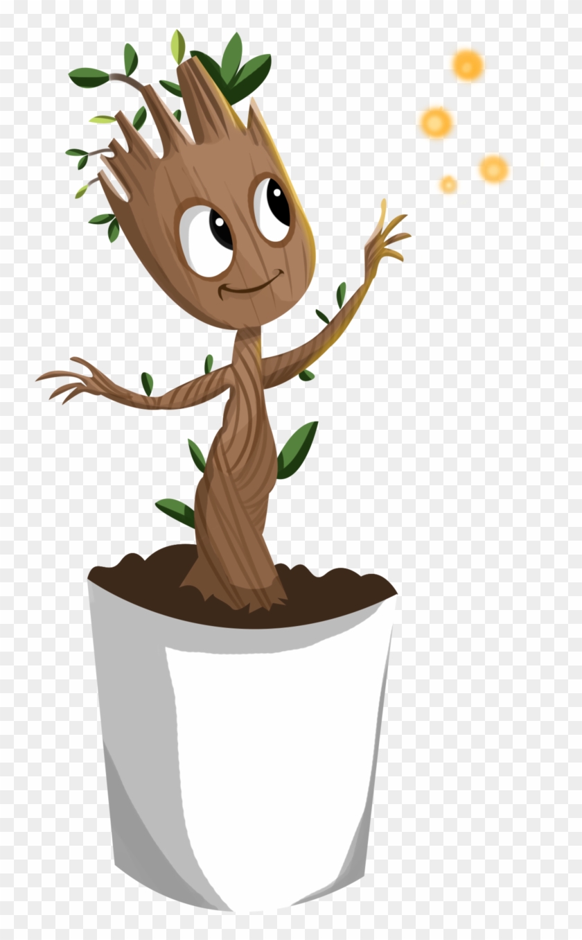 Guardians Of The Galaxy Clipart Baby Groot - Baby Groot Clipart #514558