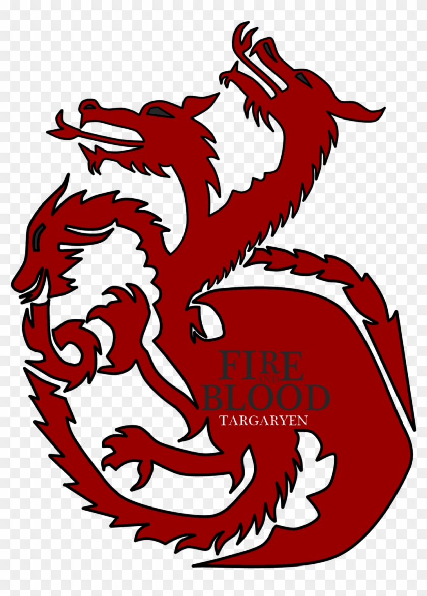 House Targaryen Sigil Custom By Duwee-davisii - House Of Targaryen Png #514570