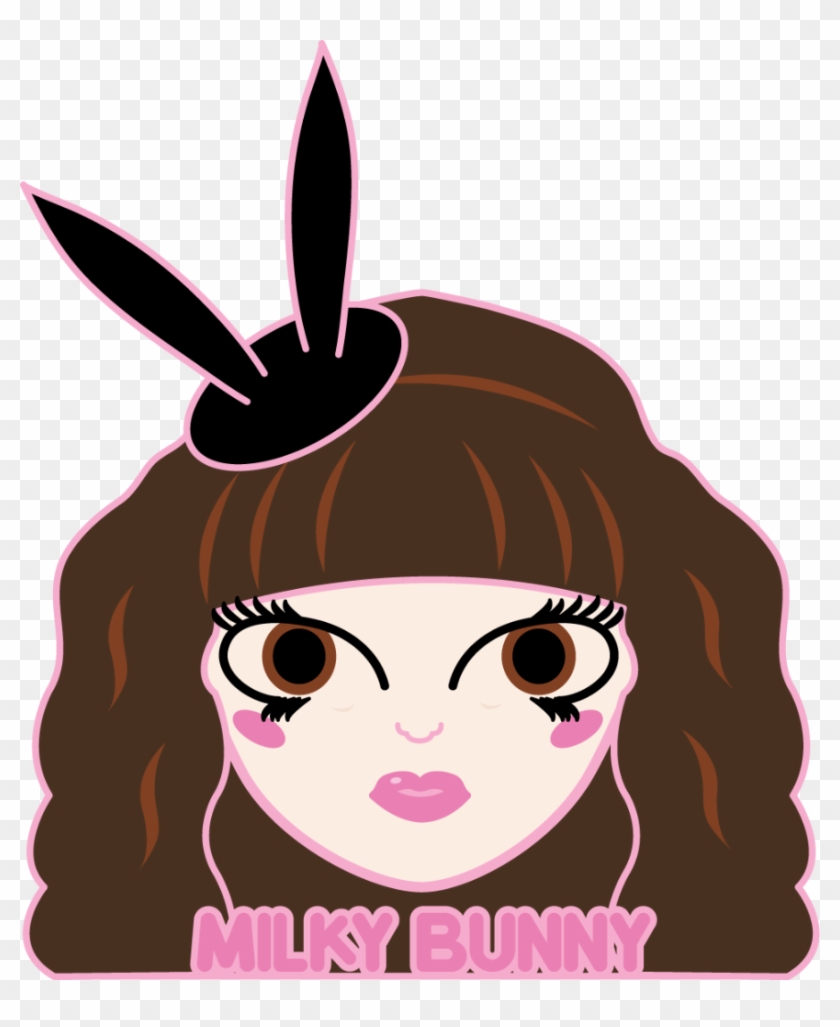 Milky Bunny Illustration - Illustration #514662