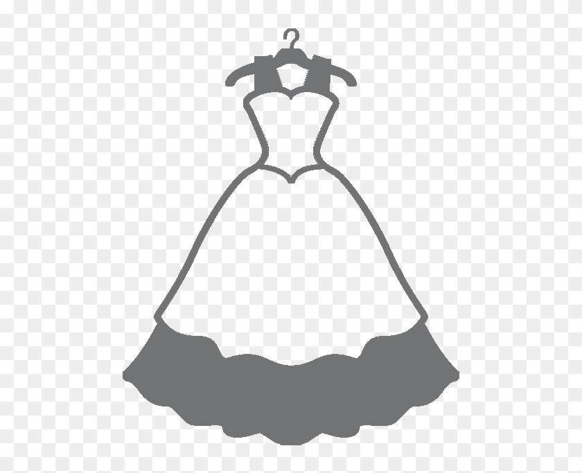 Stylish Wedding Dress Silhouette - Read-only Memory #514882