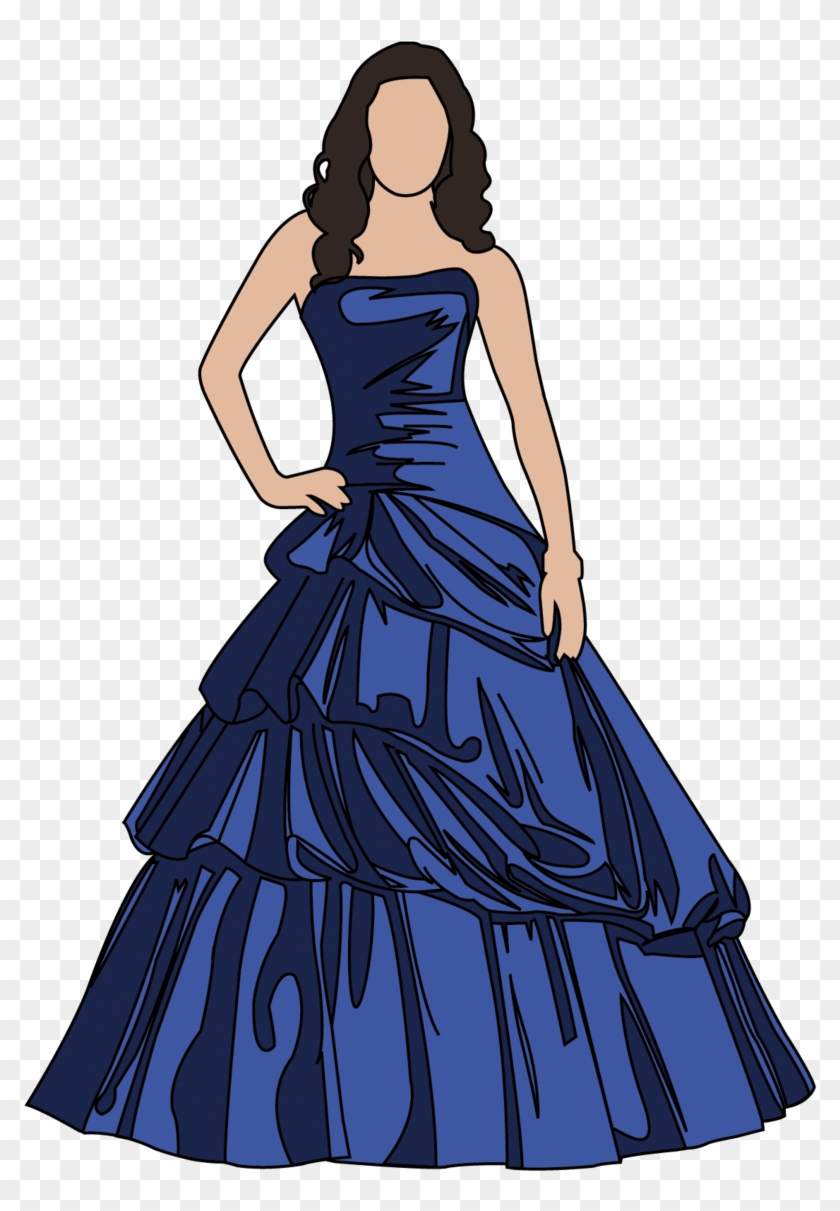 Elegance Clipart Prom Dress - Clip Art Prom Dress #514890