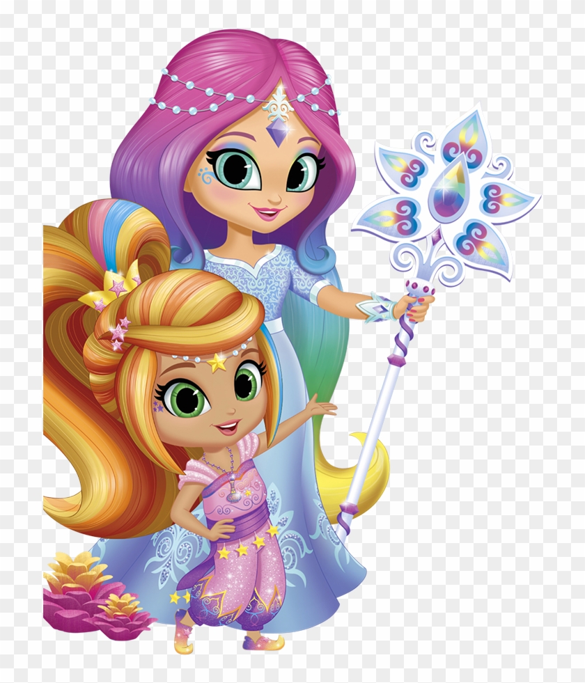 Shimmer And Shine Imma And Leah - Shimmer And Shine Rainbow Zahramay Dolls #514920