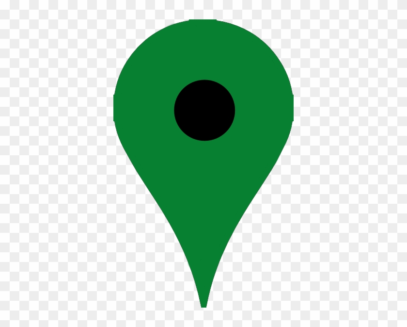 Green Map Pin Png #514952