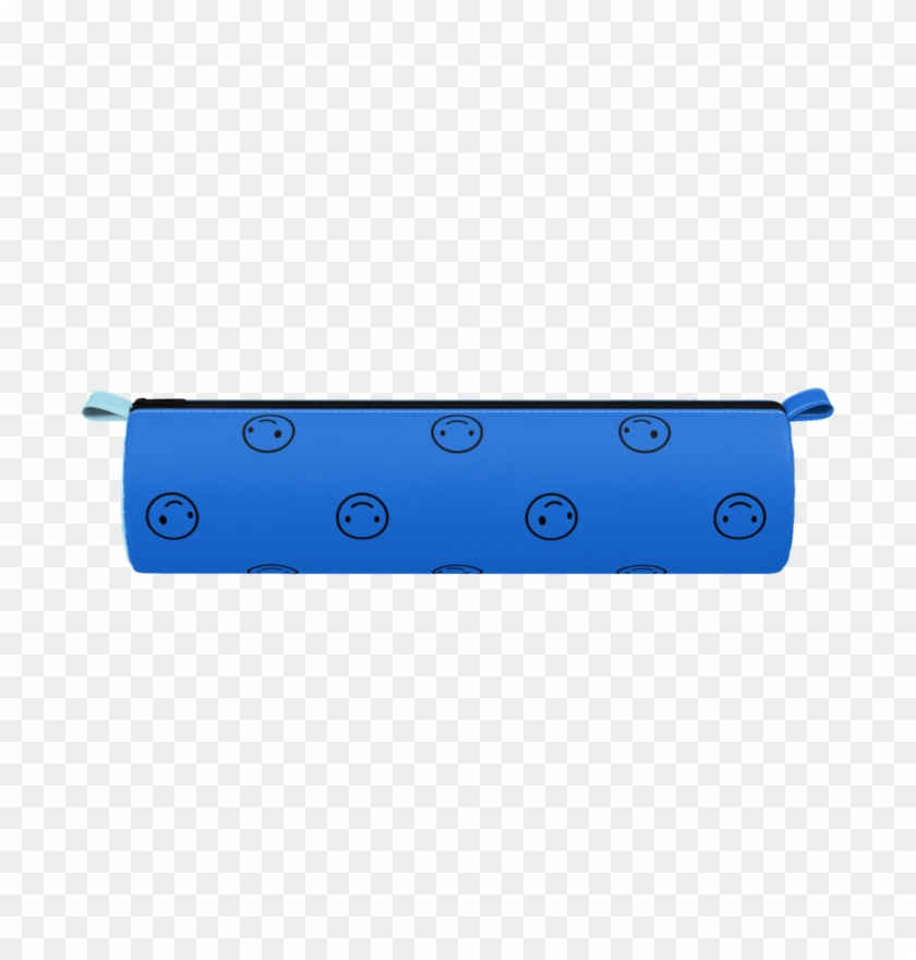 Behappy Blue Pencil Case - Cylinder #515231