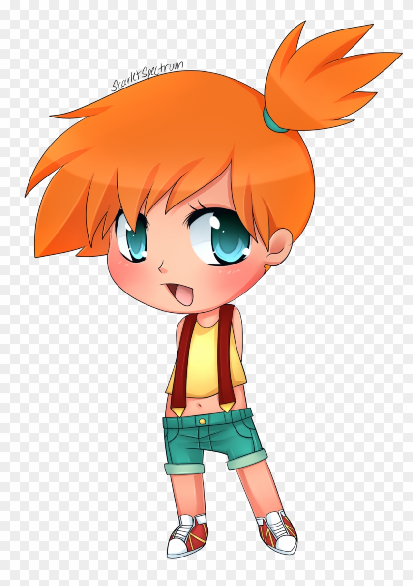 Chibi Misty By Scarlet Spectrum Chibi Misty By Scarlet - Cartoon #515246