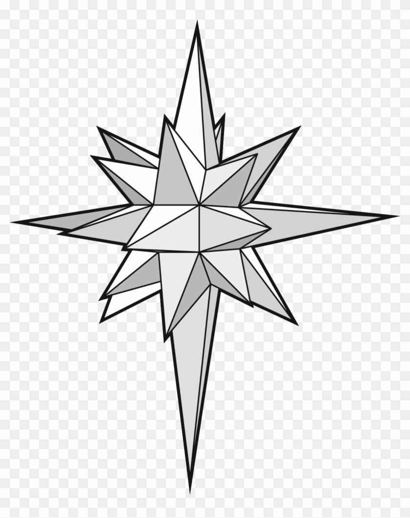 Star Drawing - Star Of Bethlehem Drawing #515265