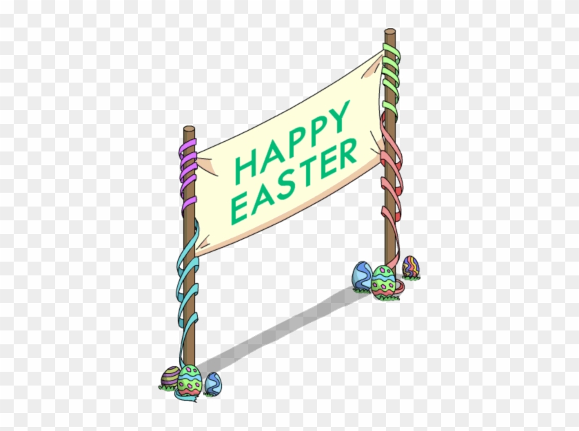 Easter Banner - Simpson L Pâques #515277