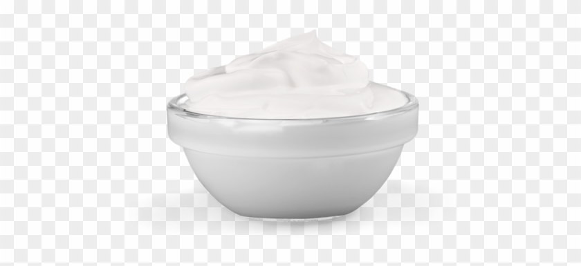 Close Up Of A White Beauty Cream Or Yogurt On White - Buttercream #515352