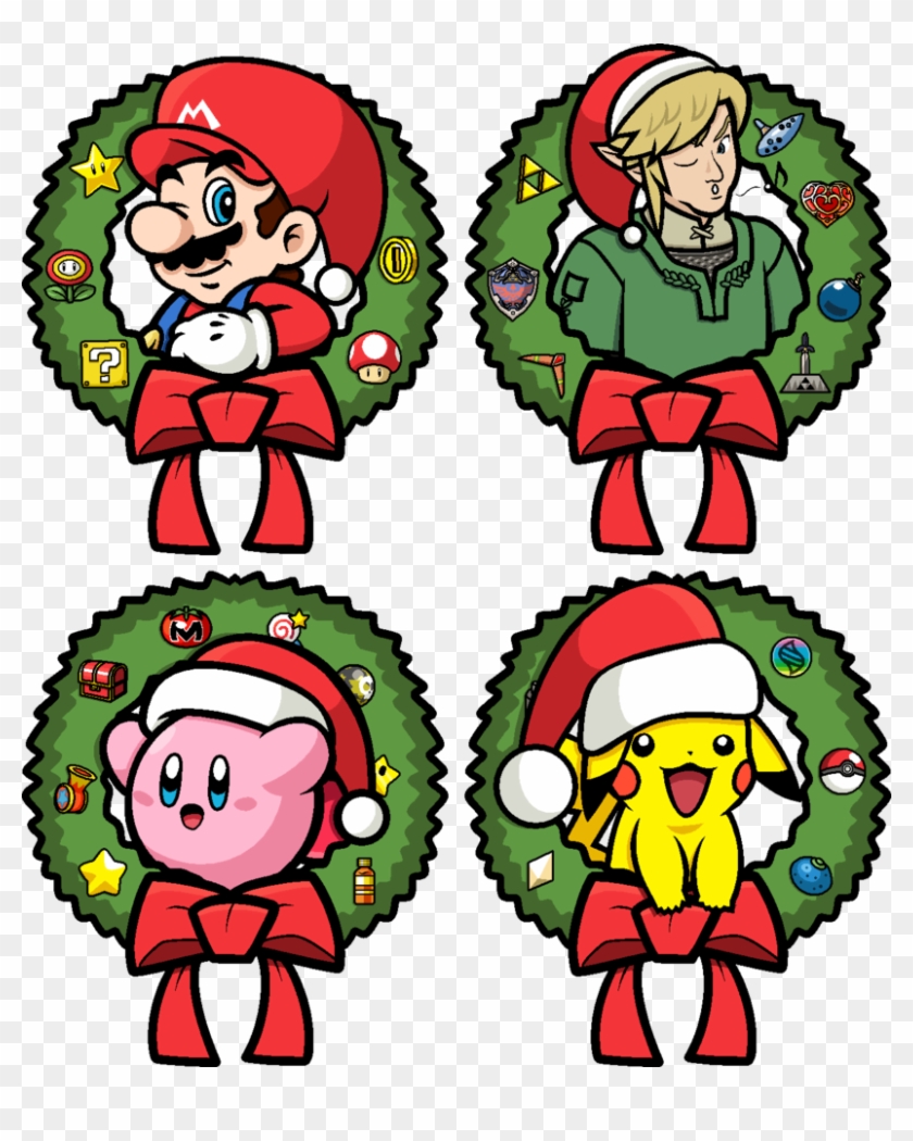 Super Christmas Roster By Blistinaorgin - Super Mario Bros Christmas #515452