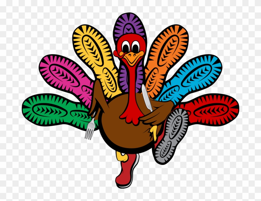 Burn Off The Leftovers - Turkey Trot Vector #515459