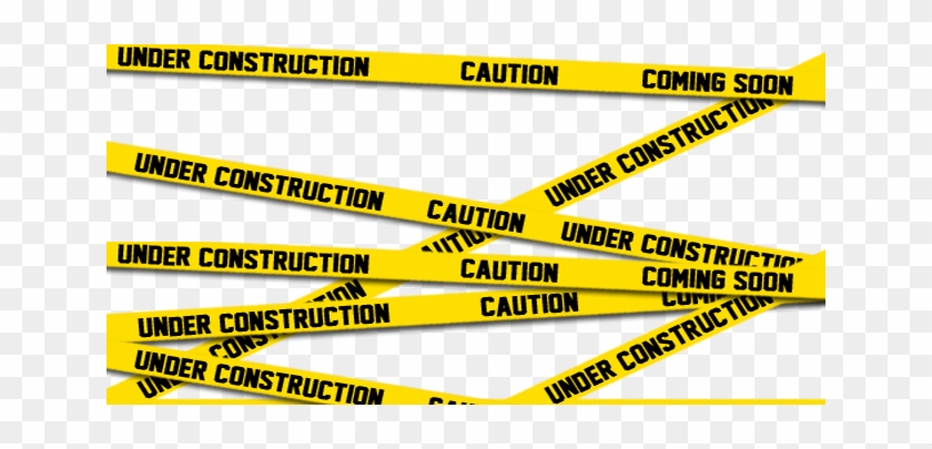 Caution Tape - Under Construction Tape Png #515467
