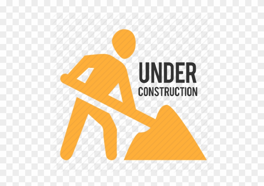 Digging Sign Icon - Under Construction Icon Png #515483