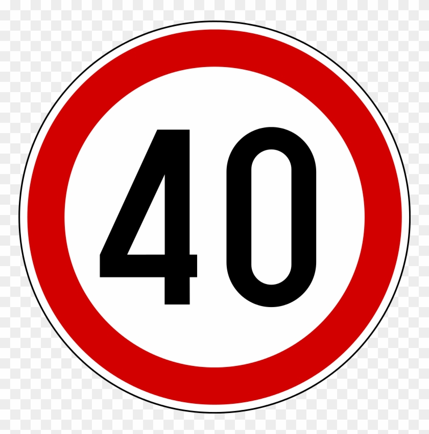 Kilometer Per Hour Traffic Sign Speed Limit Clip Art - Kilometer Per Hour Traffic Sign Speed Limit Clip Art #515633