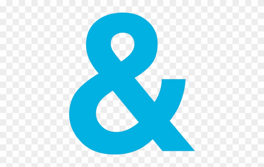 What Is The - Ampersand Sign Blue #515623