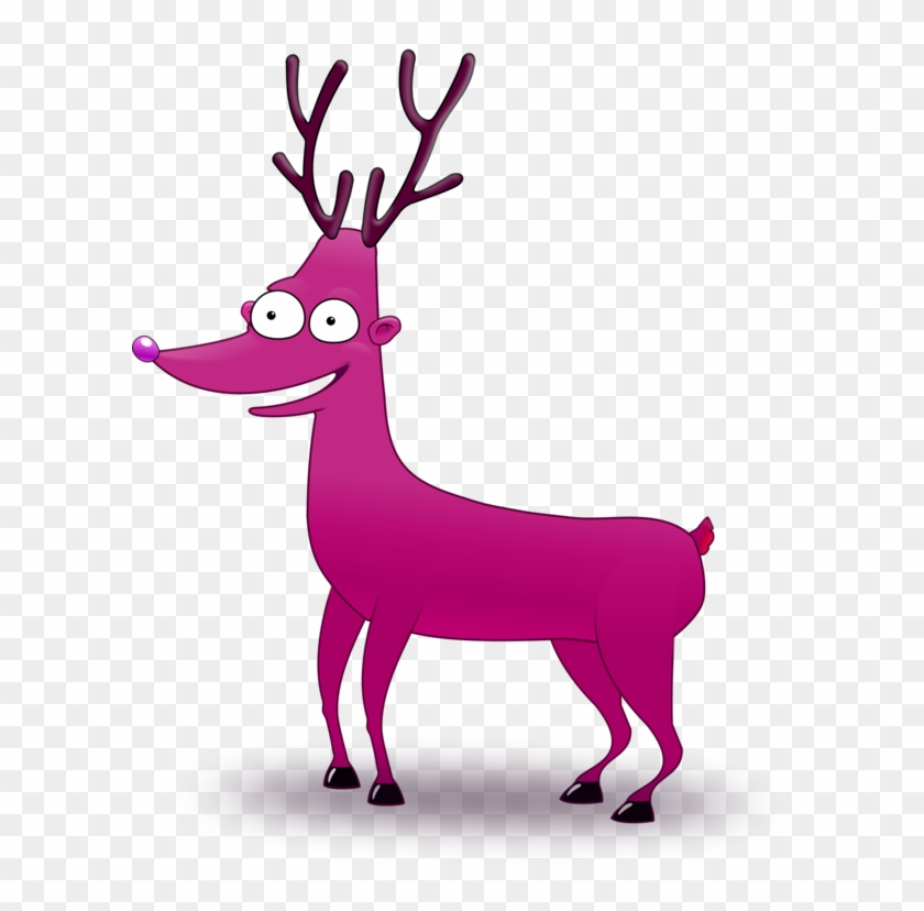 Reindeer With Big Eyes - Custom Funny Deer Shower Curtain #515808