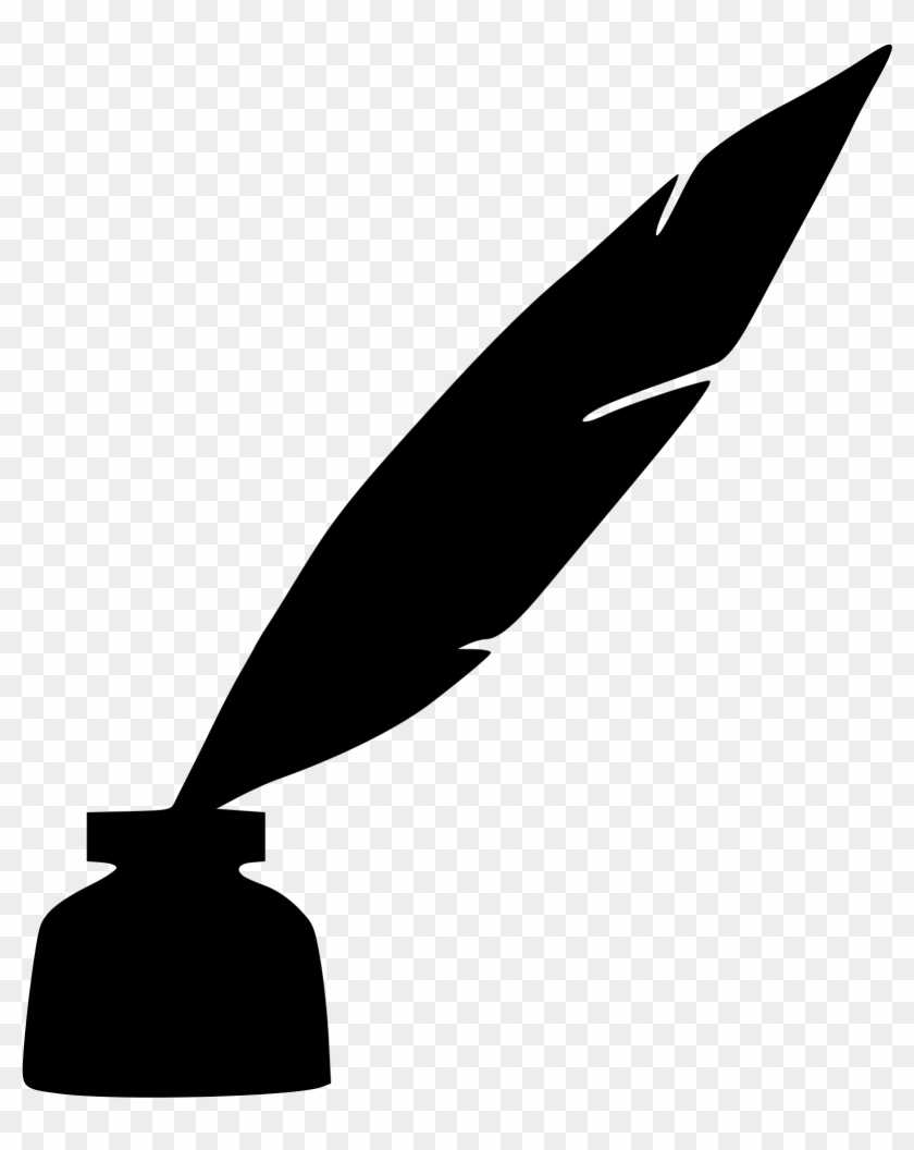 Quill And Ink - Quill And Ink Silhouette #515822