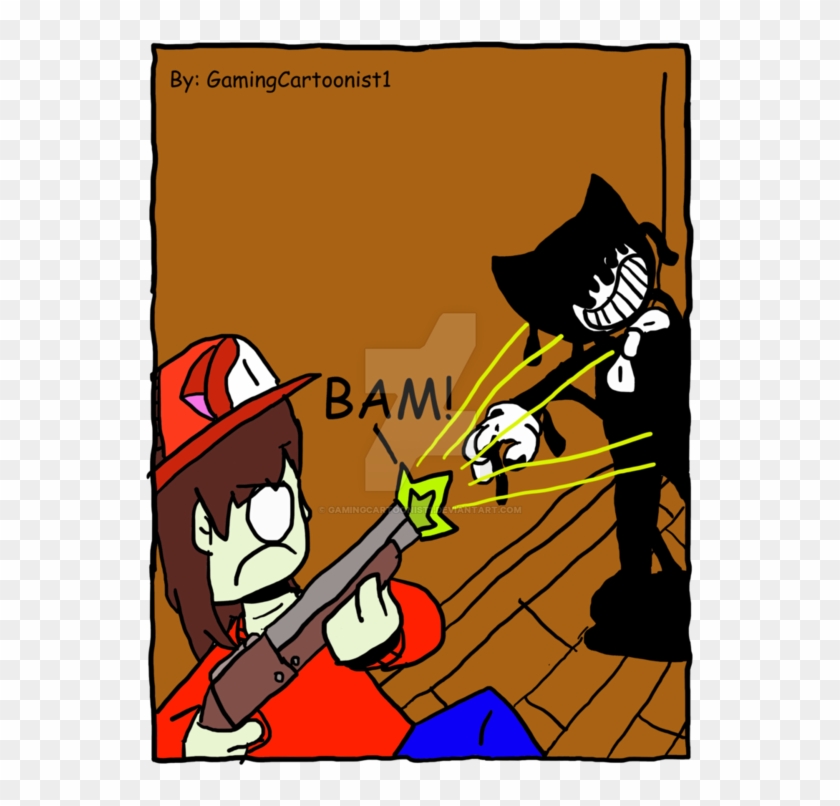 Goremaglaisdaboss Vs Bendy By Gamingcartoonist1 Goremaglaisdaboss - Cartoon #515838