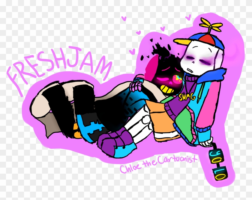 Freshjam By Chloethecartoonist Freshjam By Chloethecartoonist - Hijo De Paper Jam Y Fresh #515905