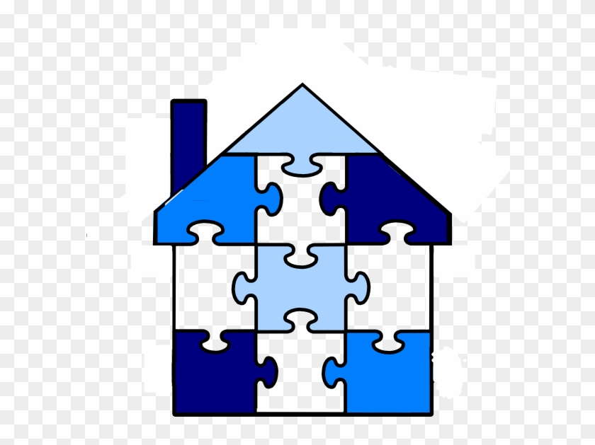 Puzzle Pieces Of A House #515964