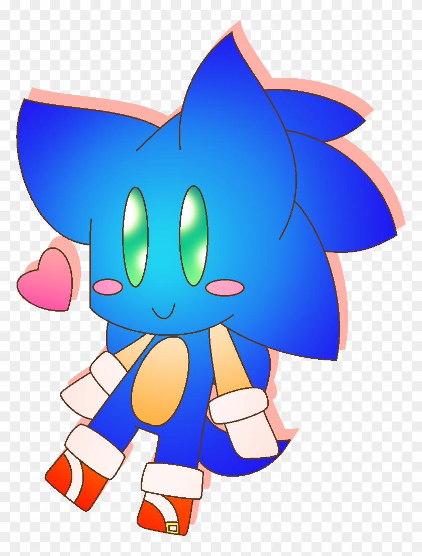 Chibi Sonic By Chloethecartoonist - Cartoon #515992