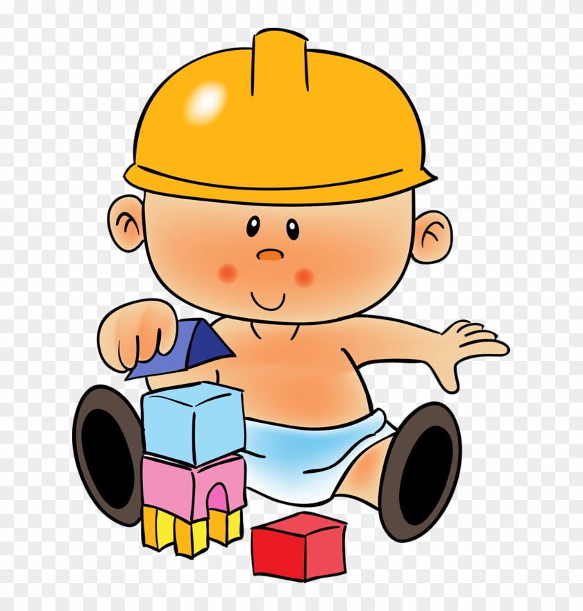 Cartoon Toy Block Child Clip Art - Cartoon Toy Block Child Clip Art #516046