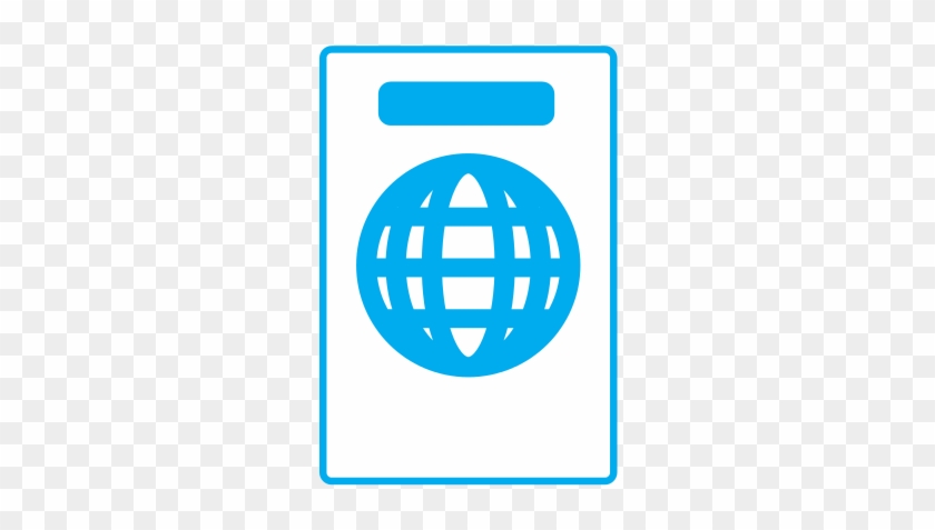 Travel Passport Isolated Vector Icon Illustration - Circle #516044
