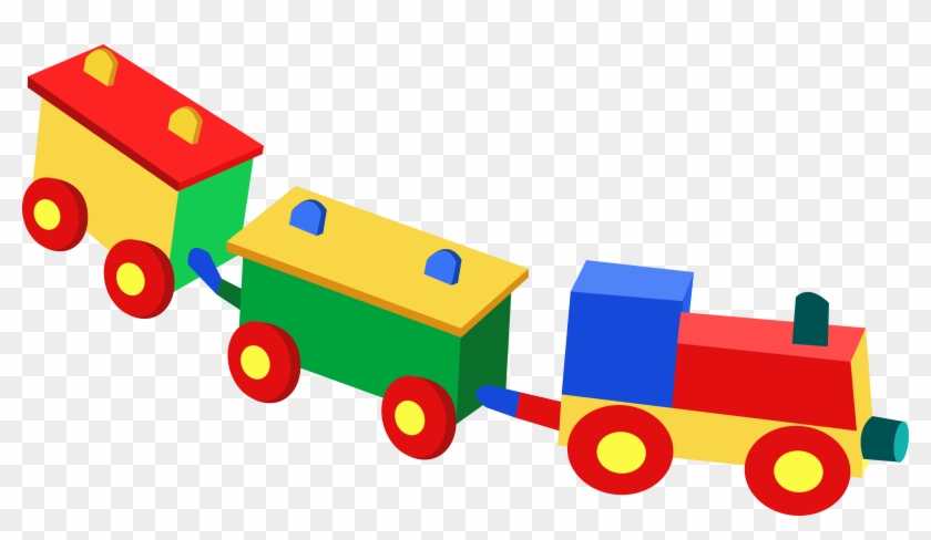 Toy Trains & Train Sets Clip Art - Toy Trains & Train Sets Clip Art #516144