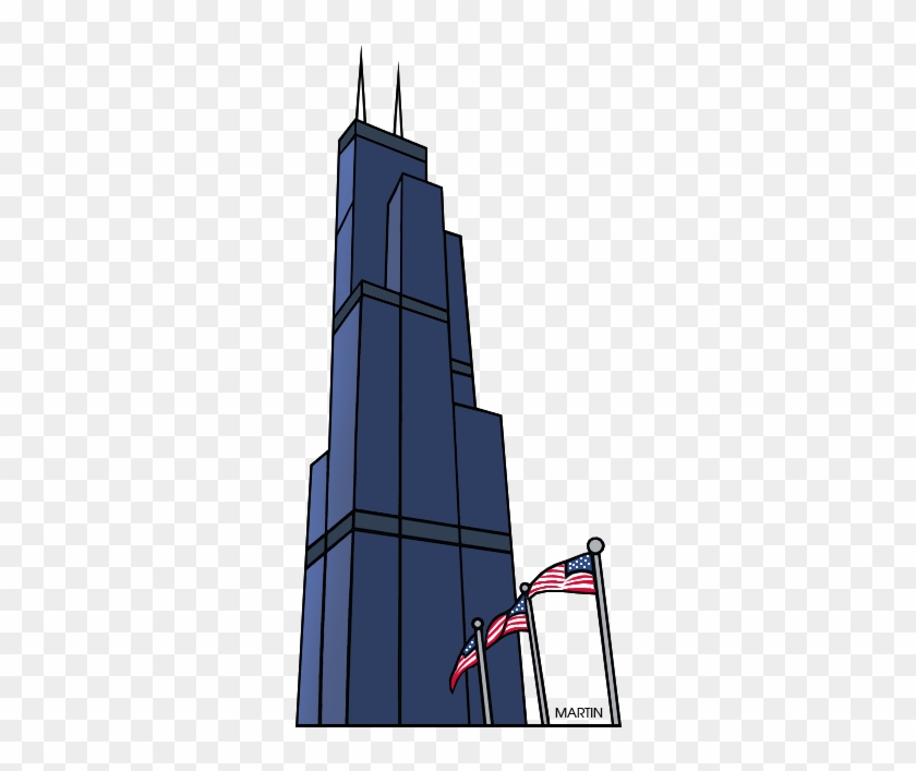 Sears Tower Clipart - Willis Tower Clipart #516112