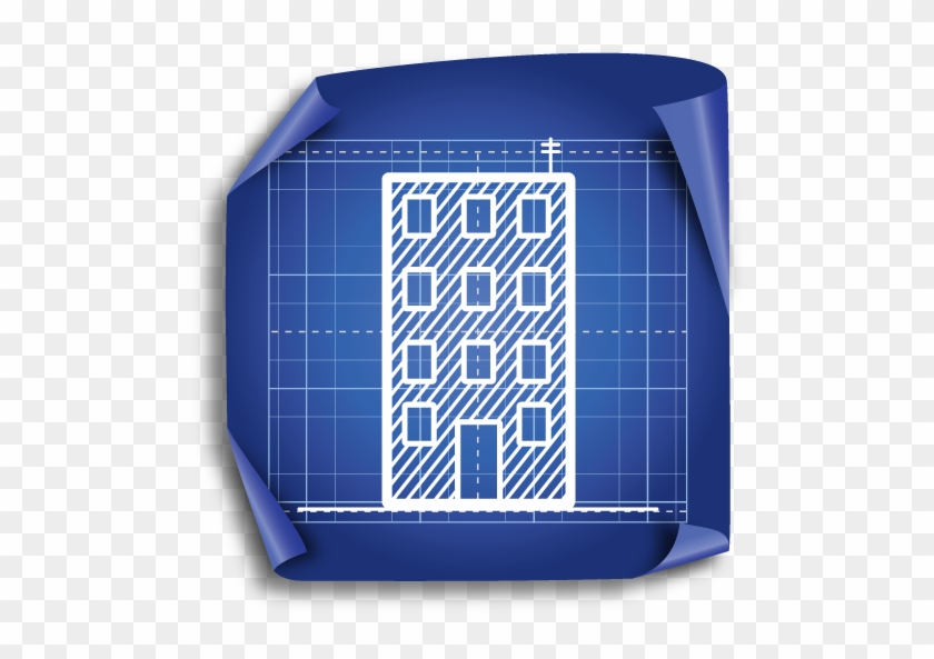 Architecture Blueprint Icon Set 512×512 [png Files] - Blueprints For A Church #516131