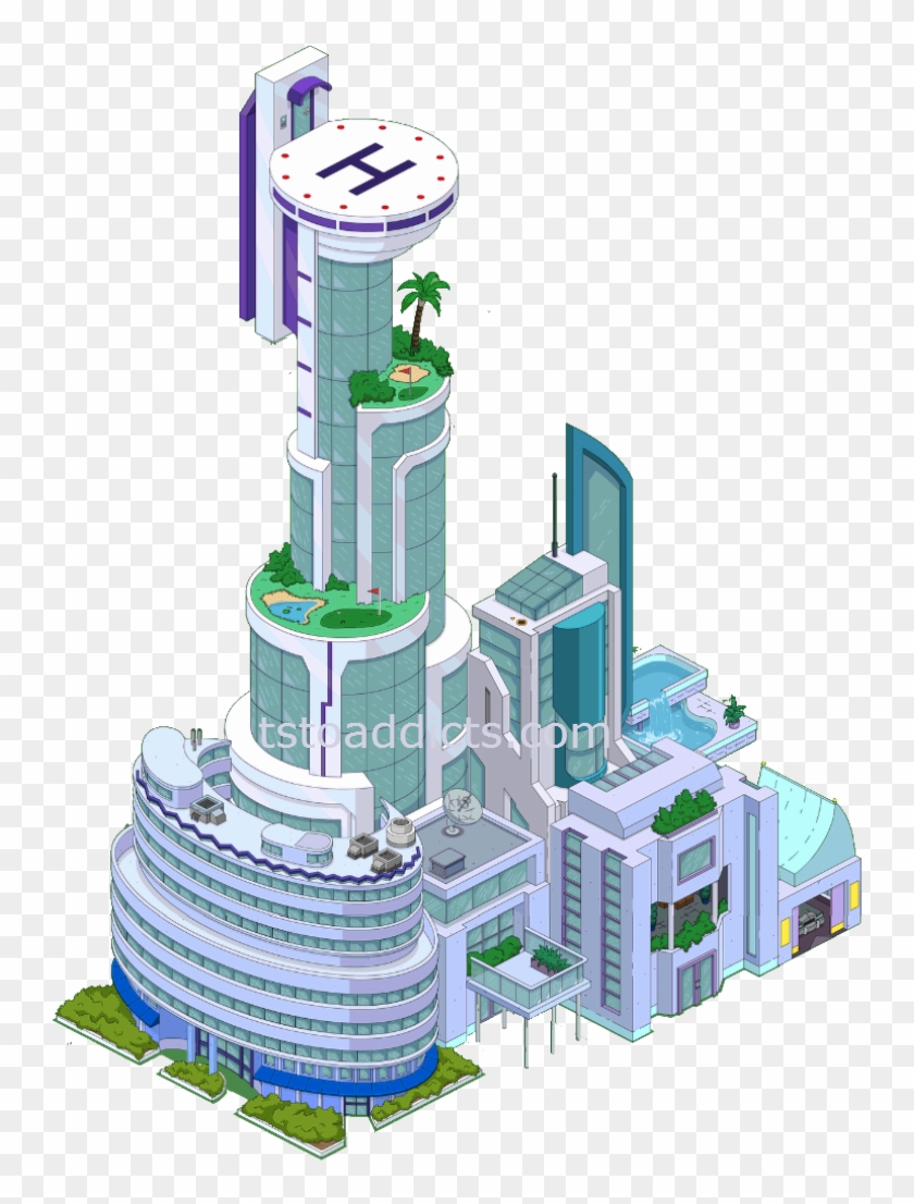 Simpsons Tapped Out Modern Mansion #516134