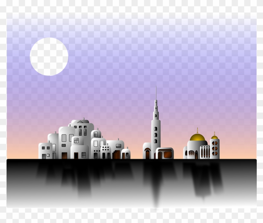Mosque Cliparts 28, Buy Clip Art - Advance Eid Mubarak #516147