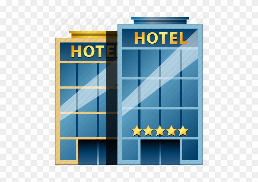 Hotel Building Icons - Hotel Building Icons #516167