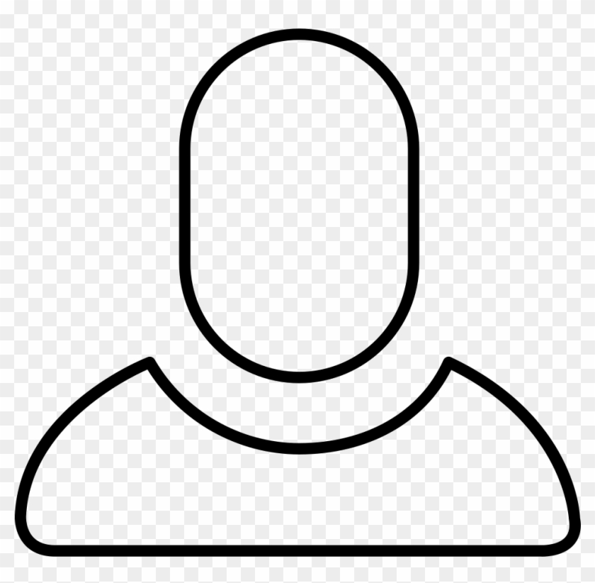 Person Outline Svg Icon Free Download - Icon #516216