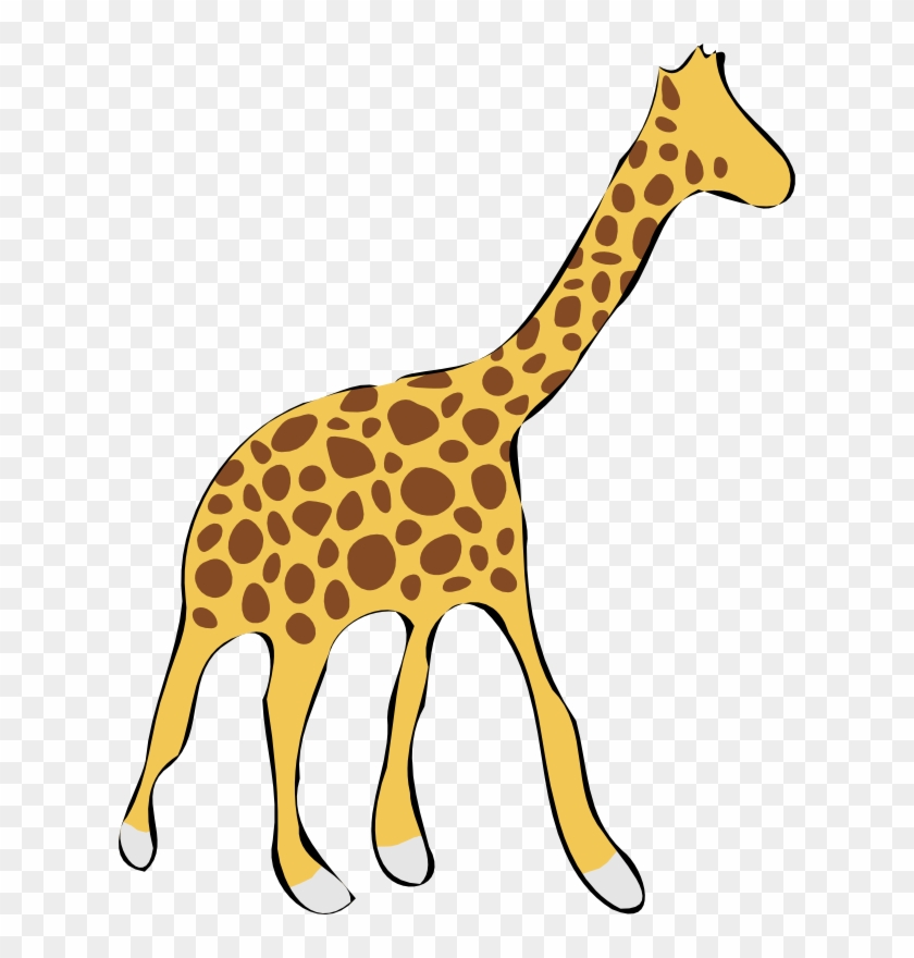 Giraffe - Clipart - For - Kids - Giraffe Kartun #516348