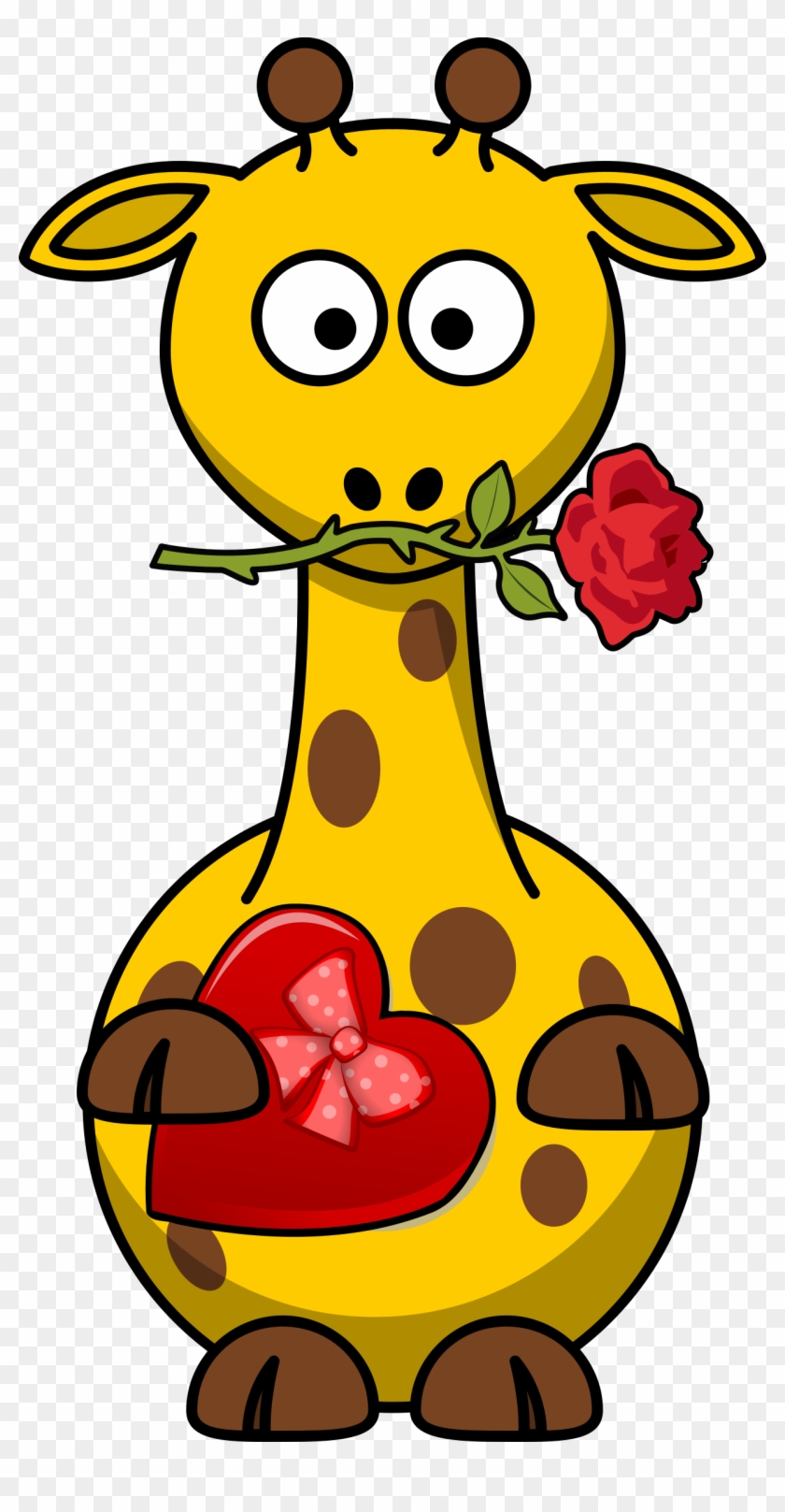 Valentine Giraffe Clipart #516358