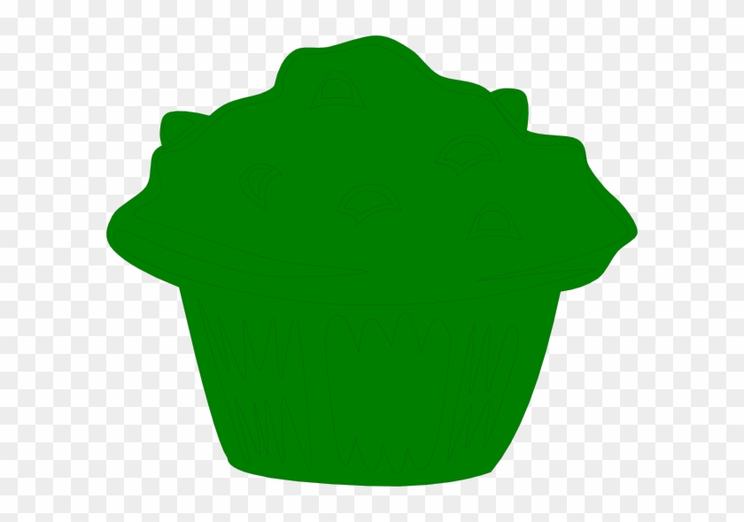This Free Clip Arts Design Of Green Muffin - Muffin #516375