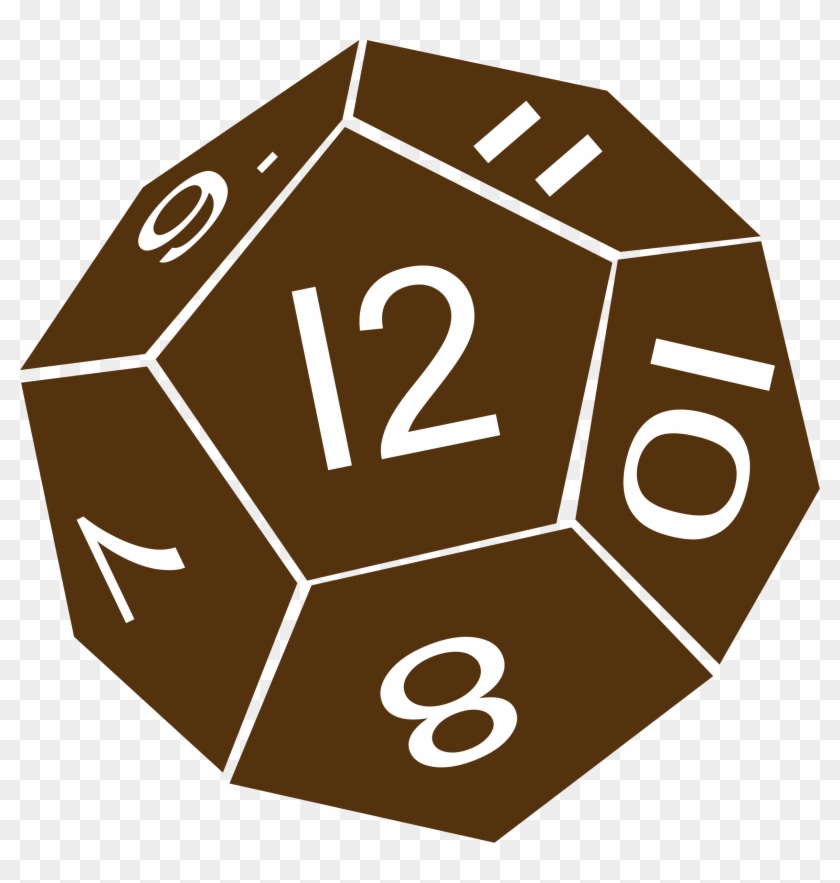 D12 Twelve Sided Dice - D12 Art Dice #516414