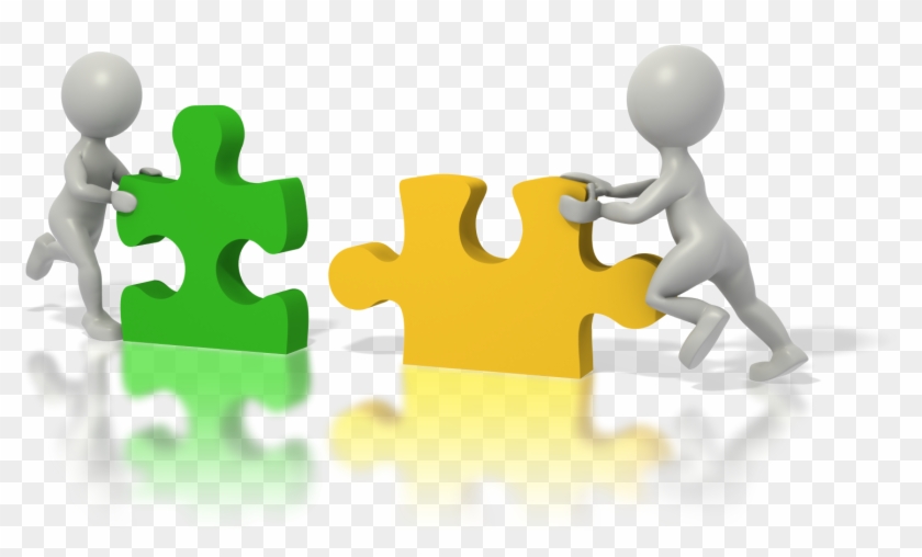 Jigsaw Puzzle Clip Art - Putting The Pieces Together #516419