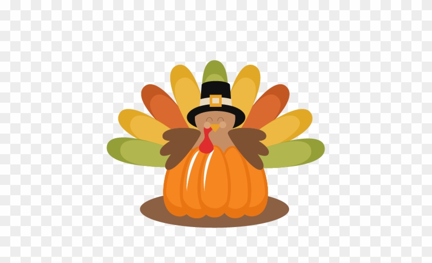 Cute Thanksgiving Turkey Clipart - Turkey Clip Art Transparent Background #516568