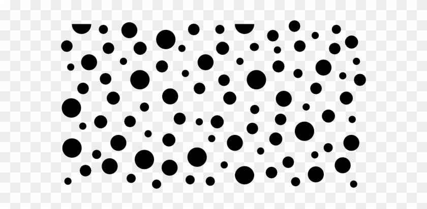 Black Polka Dots Clip Art At Clker - Black Polka Dots Transparent #516579
