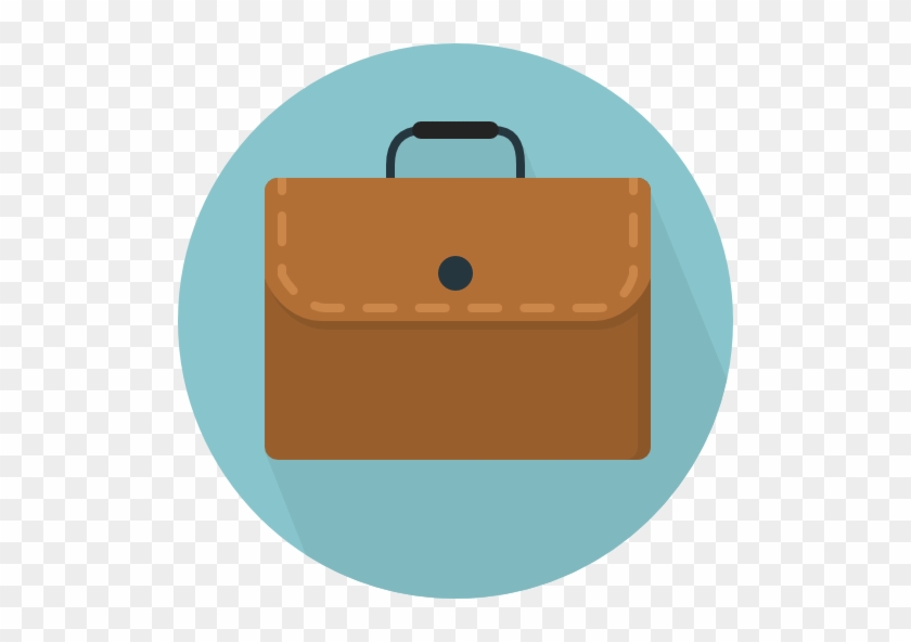 Briefcase Free Icon - Business Suitcase Png Icon #516667
