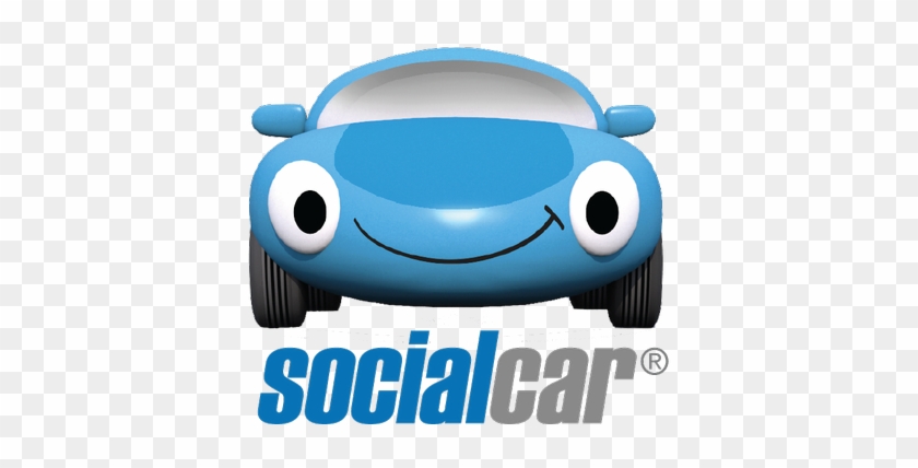 Blue Car Clipart Profile - Socialcar Logo Png #516674