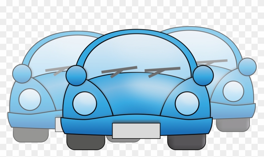 This Free Icons Png Design Of Three Blue Cars - Blue #516696