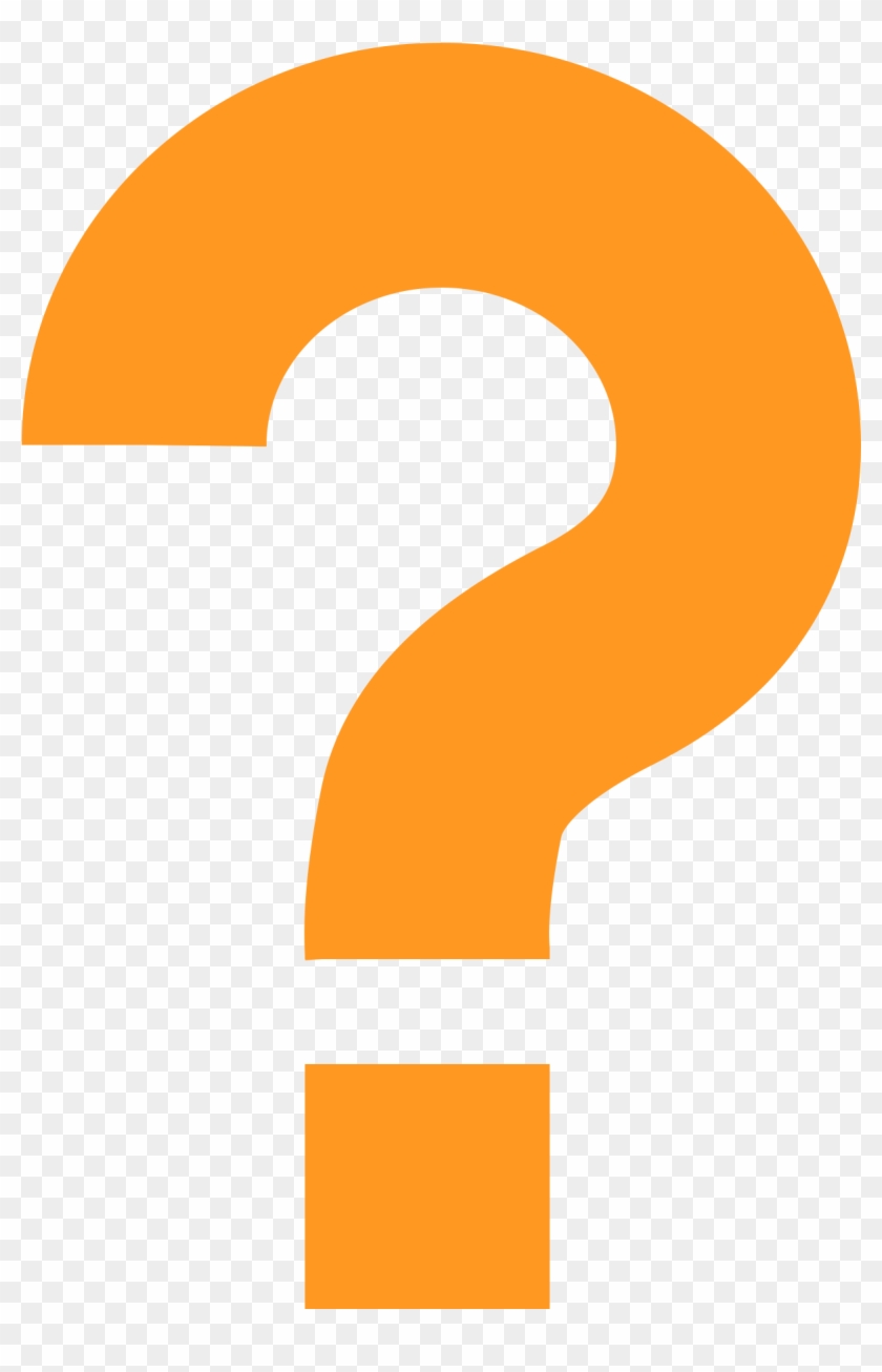 File - Orange Question - Question Mark No Background Logo #516701