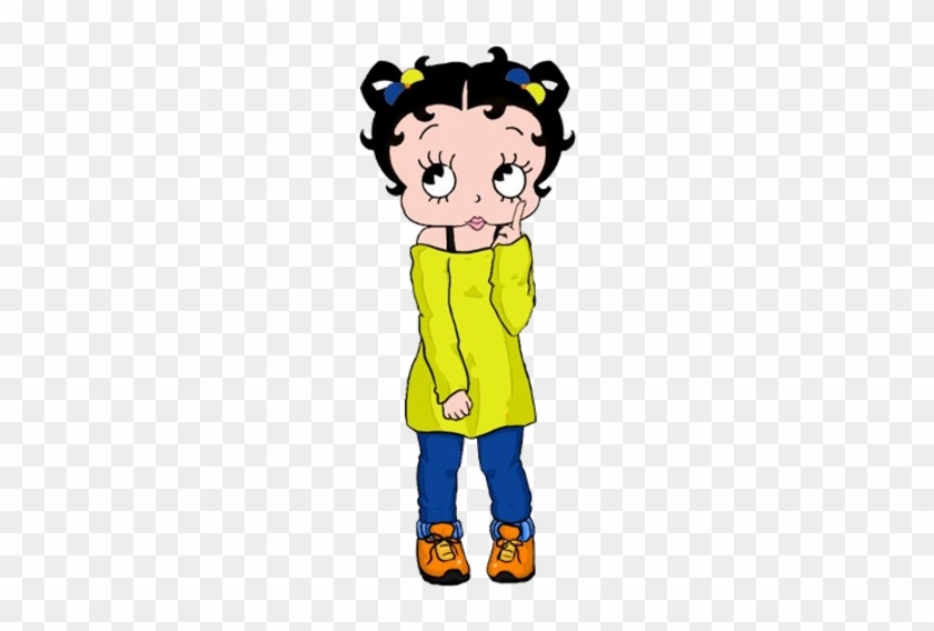 Betty Boop Yellow Dress - Young Betty Boop #516849
