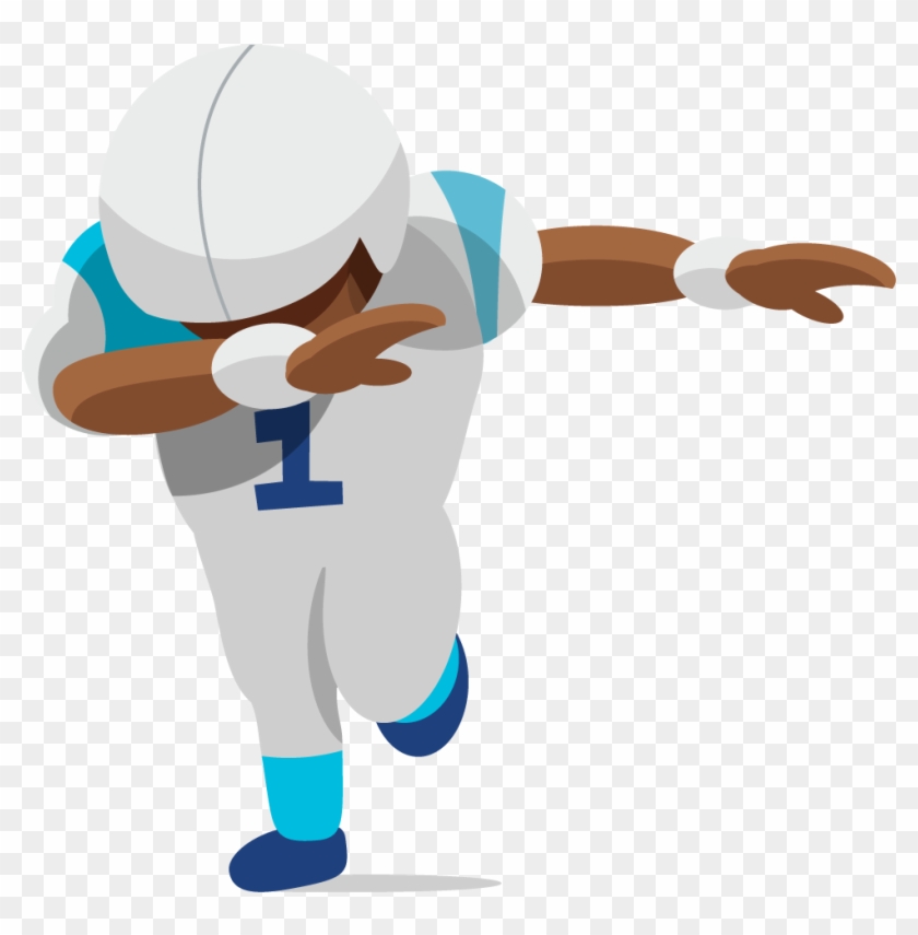 The Unofficial Fan-made Carolina Football Emoji - Cam Newton Dab Emoji #516936